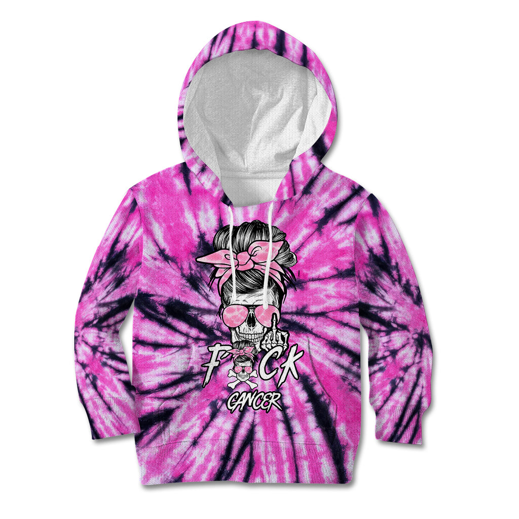 fcks-cancer-skull-tie-dye-kid-hoodie