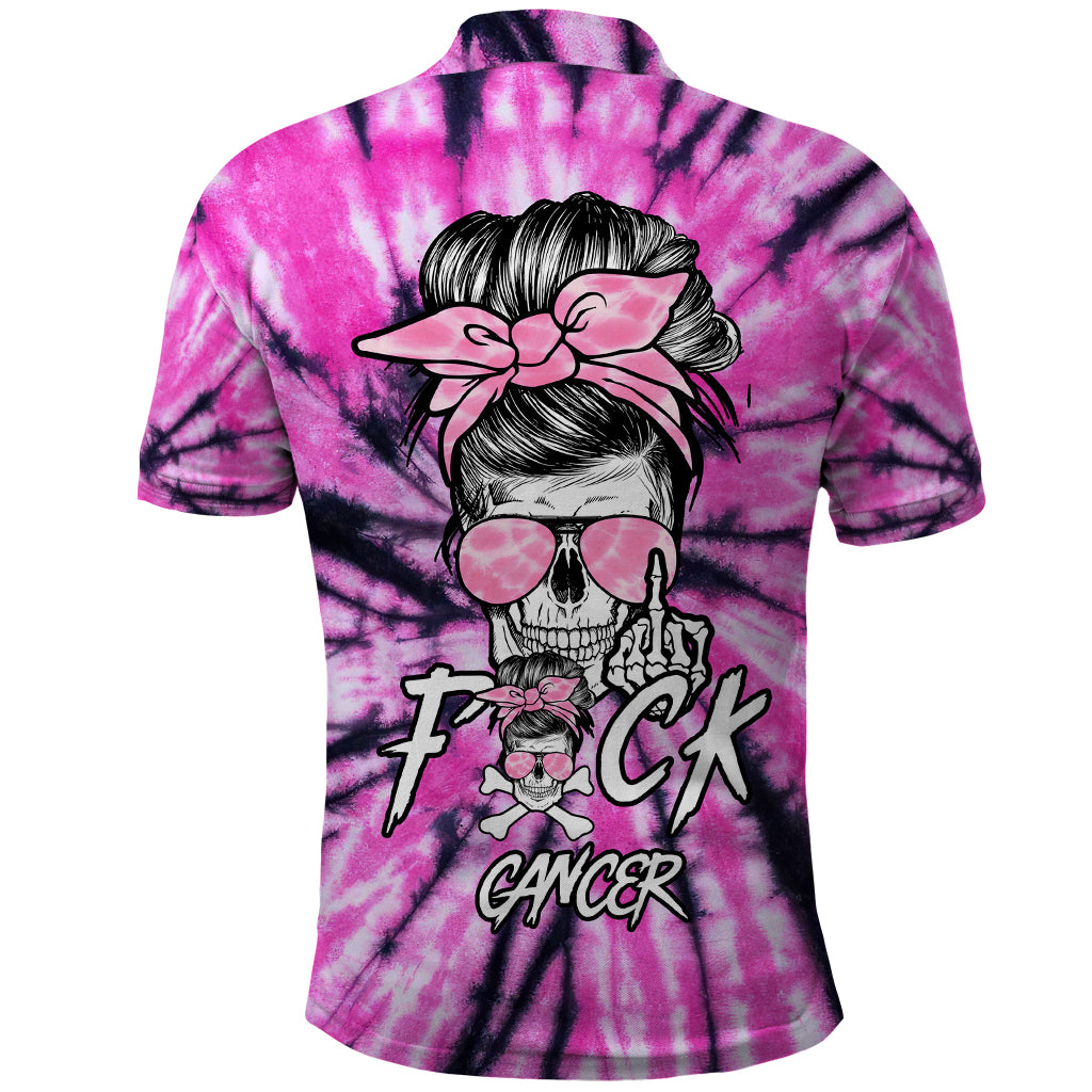 fcks-cancer-skull-tie-dye-polo-shirt