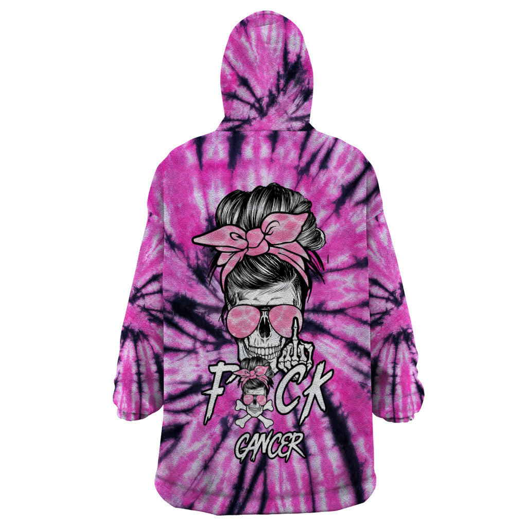 fcks-cancer-skull-tie-dye-wearable-blanket-hoodie
