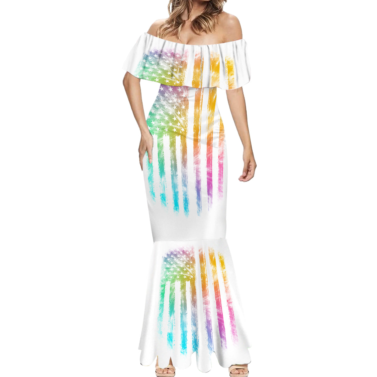 fresh-out-of-fcks-messy-bun-tie-dye-mermaid-dress