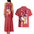 Kana Arima Oshi no Ko Couples Matching Tank Maxi Dress and Hawaiian Shirt Anime Style