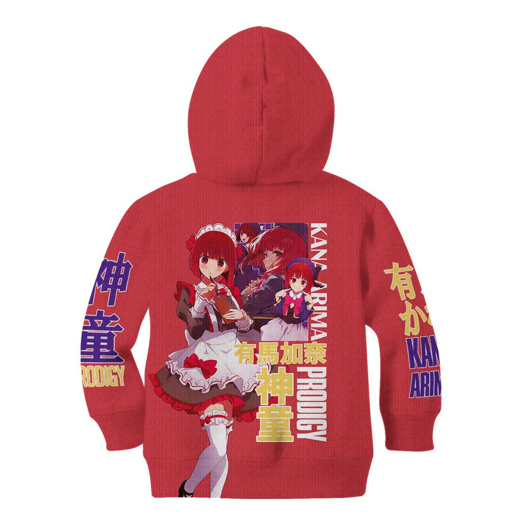 Kana Arima Oshi no Ko Kid Hoodie Anime Style