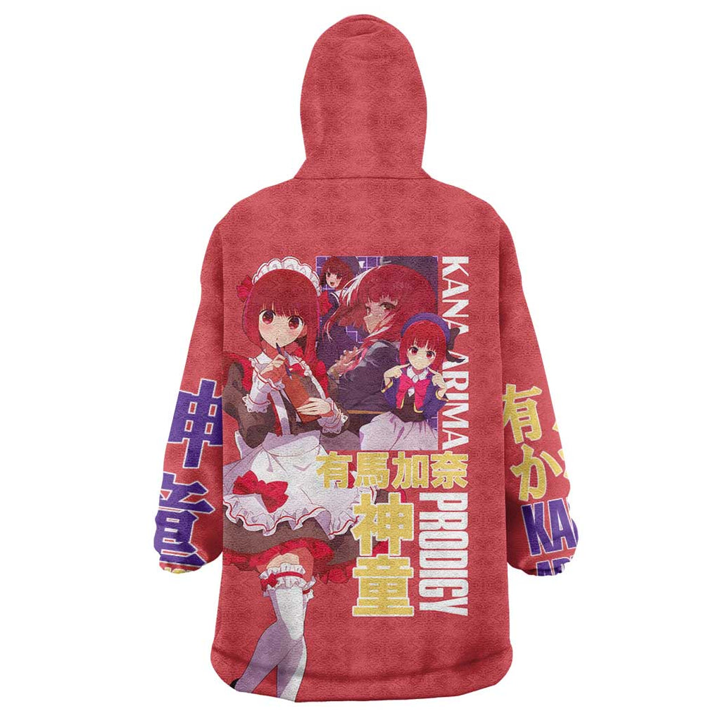 Kana Arima Oshi no Ko Wearable Blanket Hoodie Anime Style