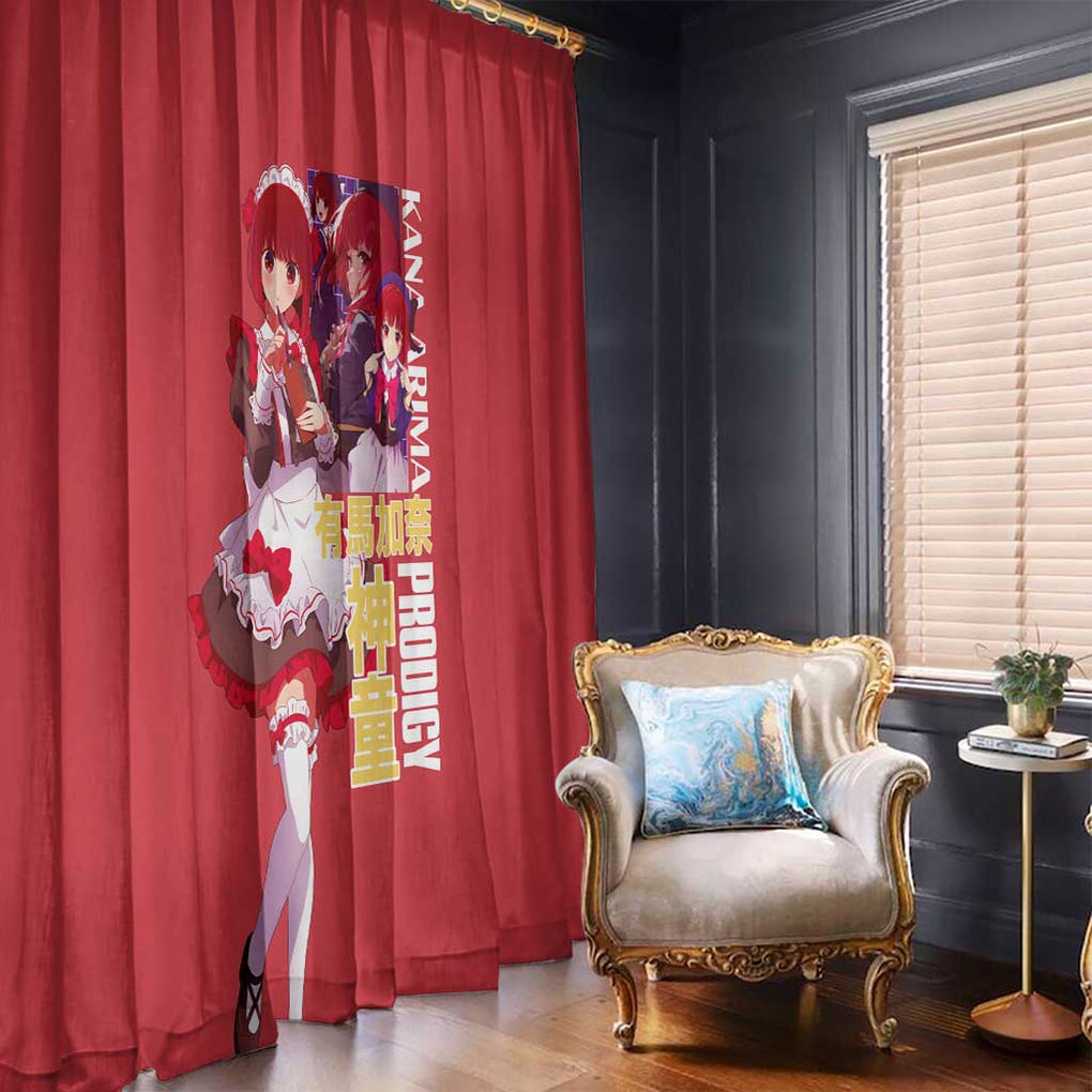 Kana Arima Oshi no Ko Window Curtain Anime Style