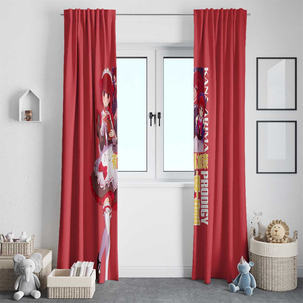 Kana Arima Oshi no Ko Window Curtain Anime Style