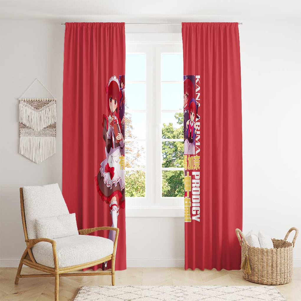 Kana Arima Oshi no Ko Window Curtain Anime Style