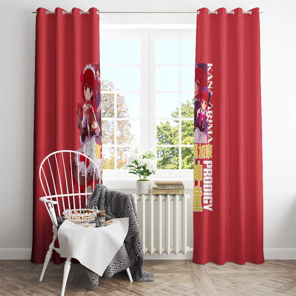 Kana Arima Oshi no Ko Window Curtain Anime Style