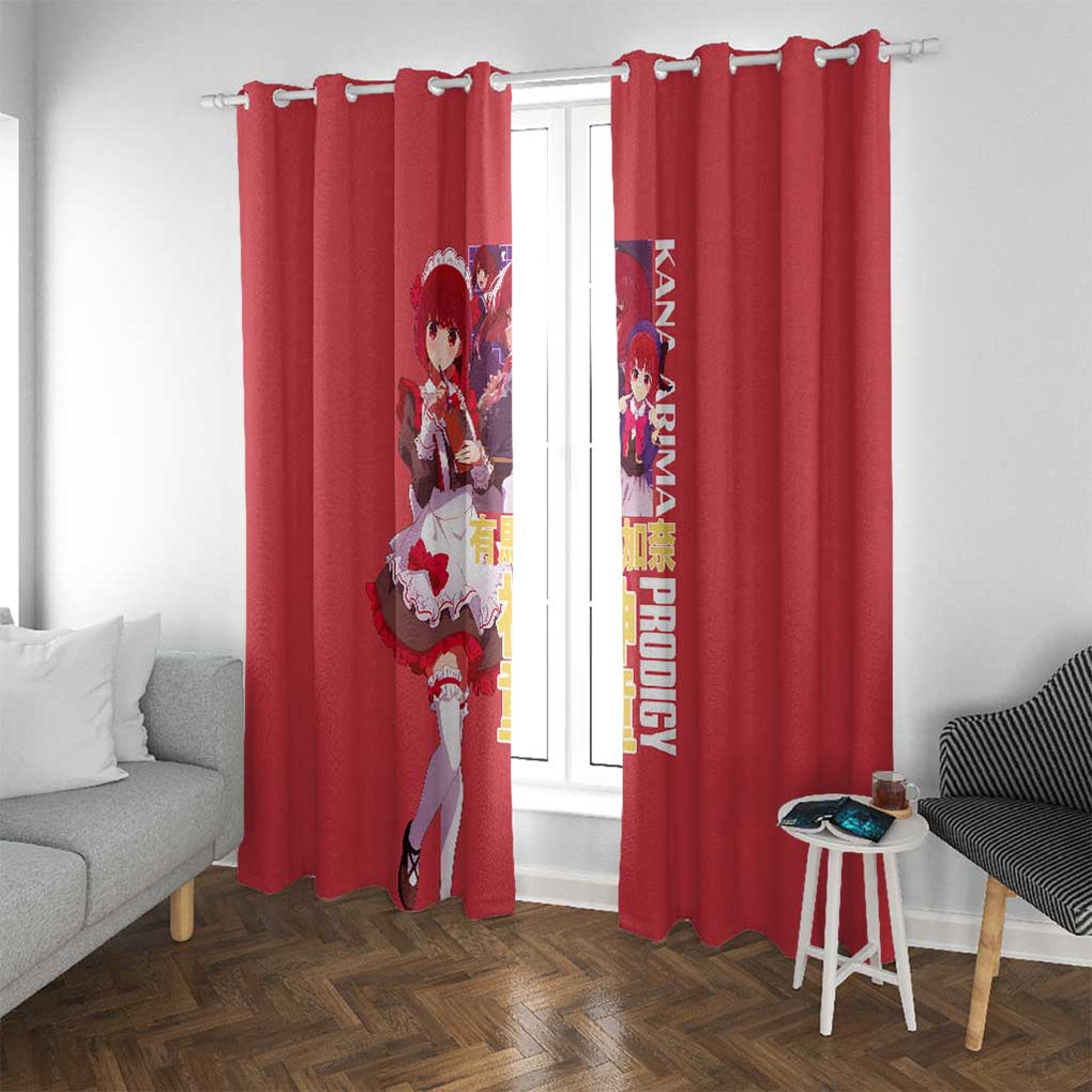 Kana Arima Oshi no Ko Window Curtain Anime Style