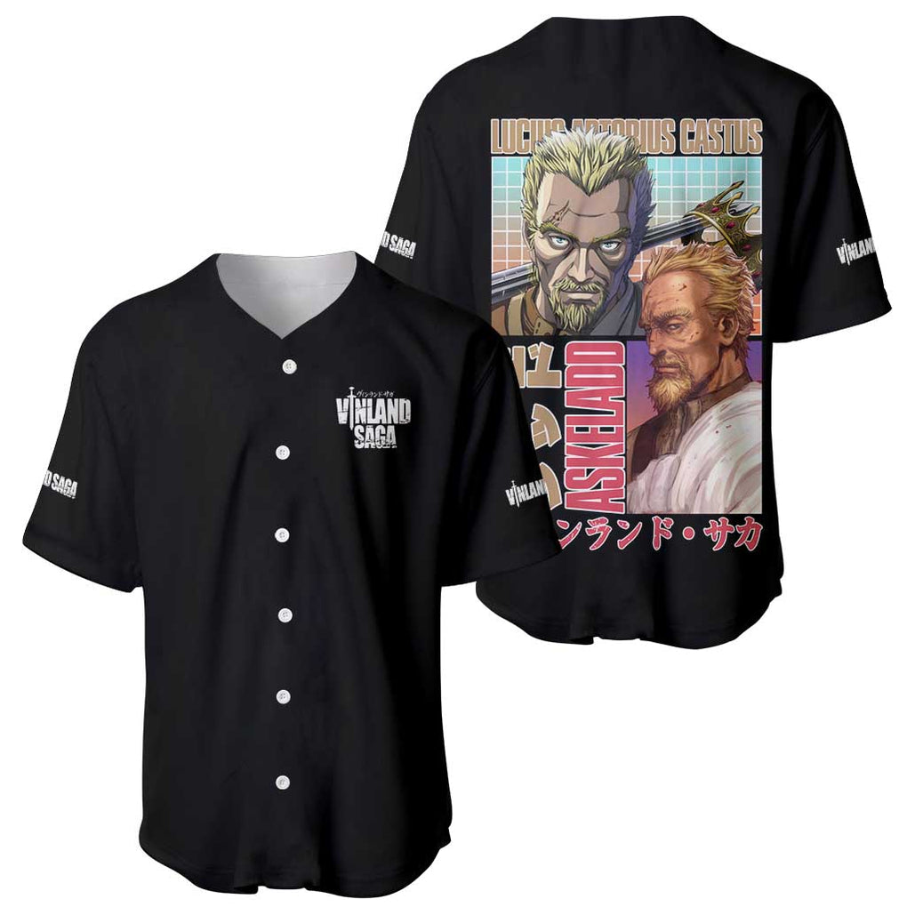 Askeladd Vinland Saga Baseball Jersey Anime Style