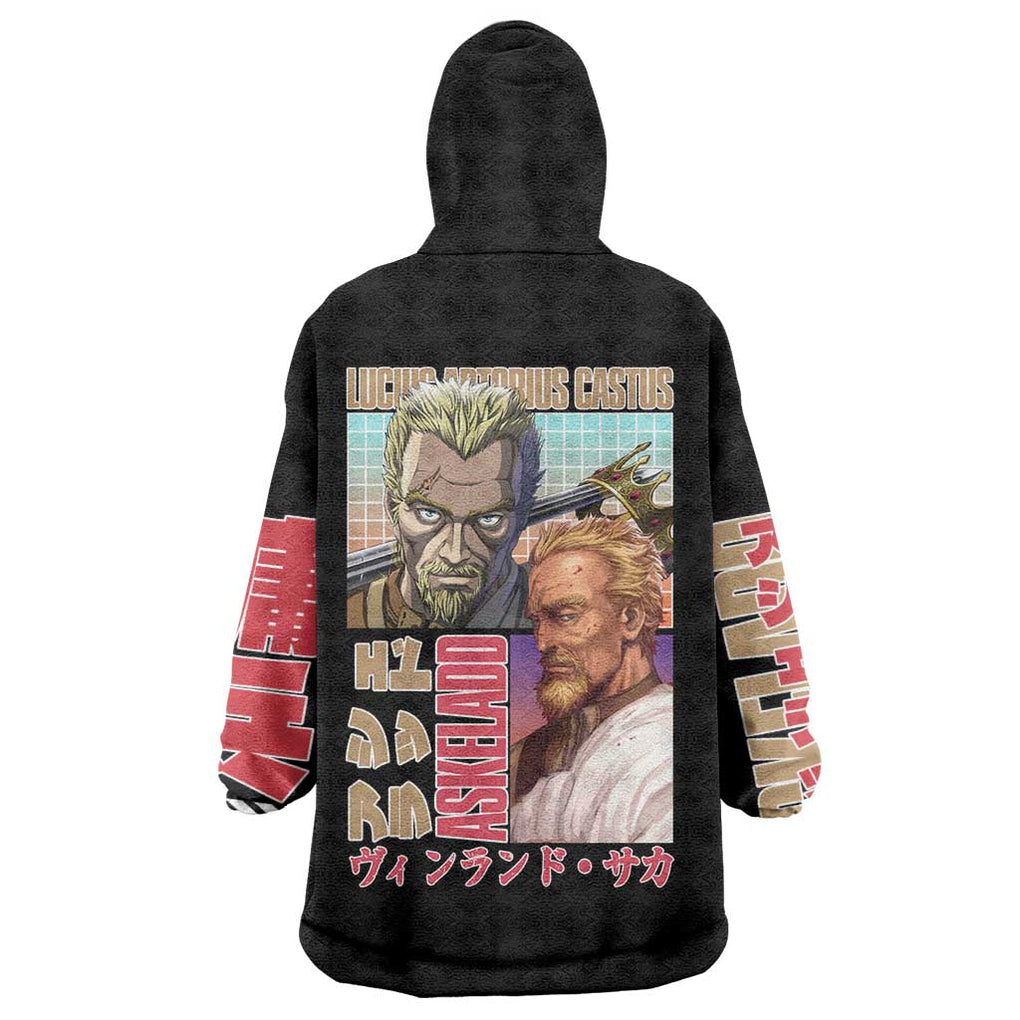 Askeladd Vinland Saga Wearable Blanket Hoodie Anime Style