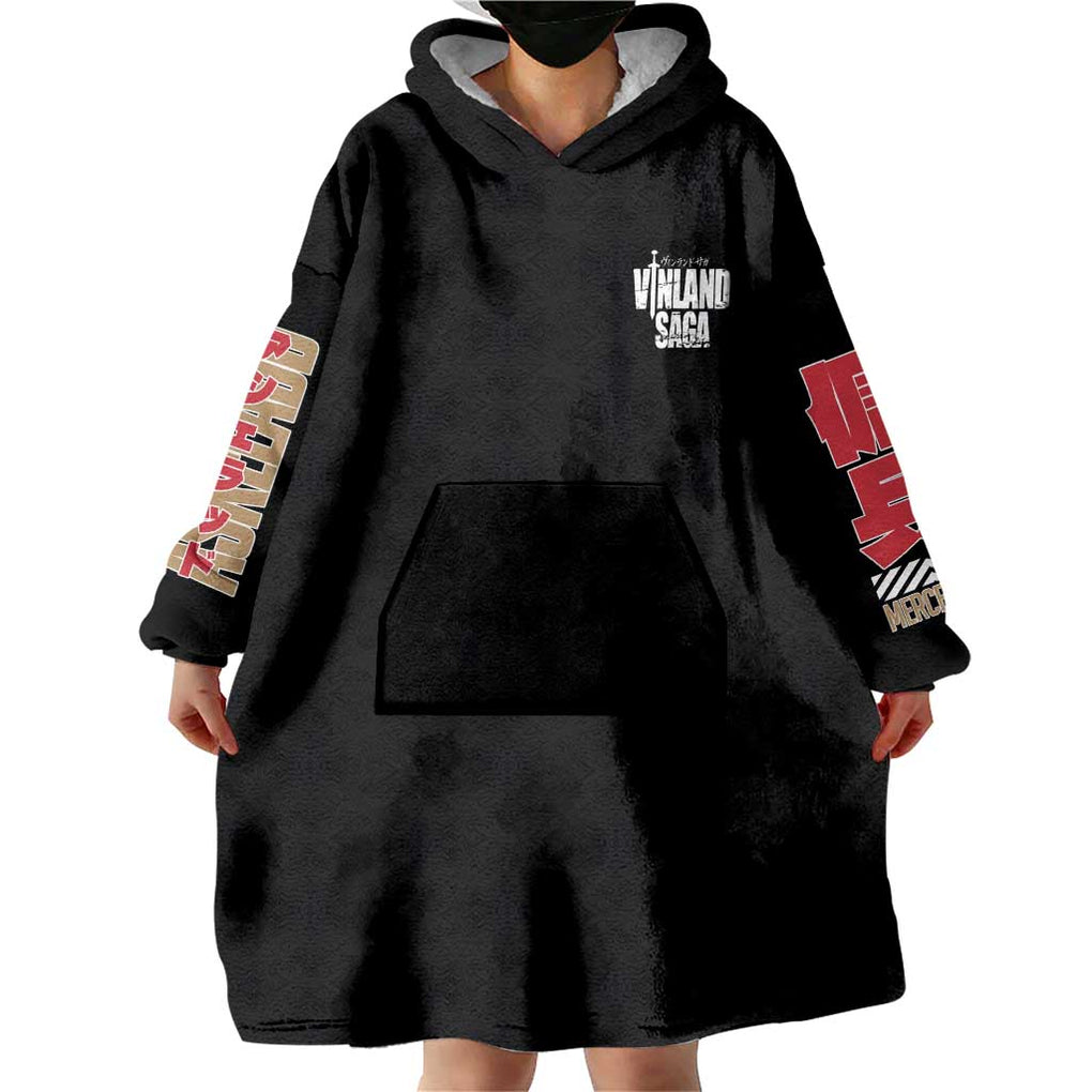 Askeladd Vinland Saga Wearable Blanket Hoodie Anime Style