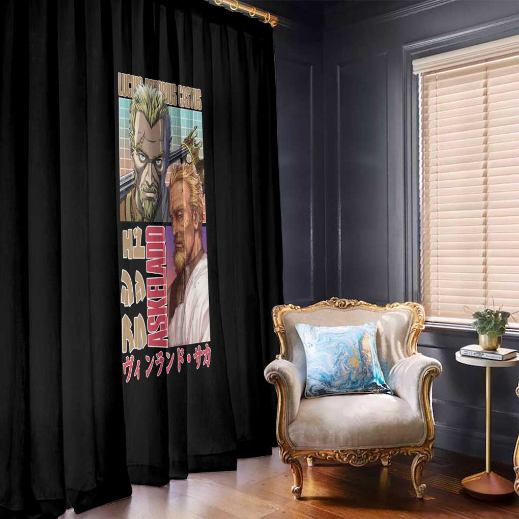 Askeladd Vinland Saga Window Curtain Anime Style