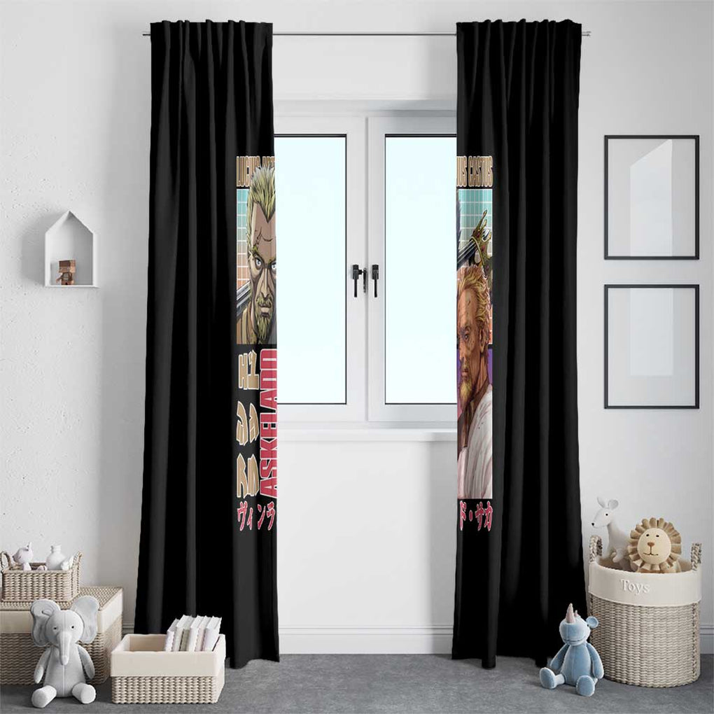 Askeladd Vinland Saga Window Curtain Anime Style