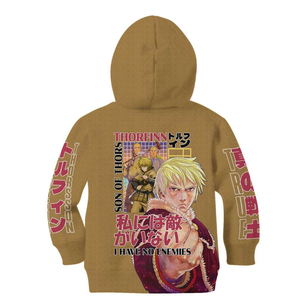 Thorfinn Vinlad Saga Kid Hoodie Anime Style