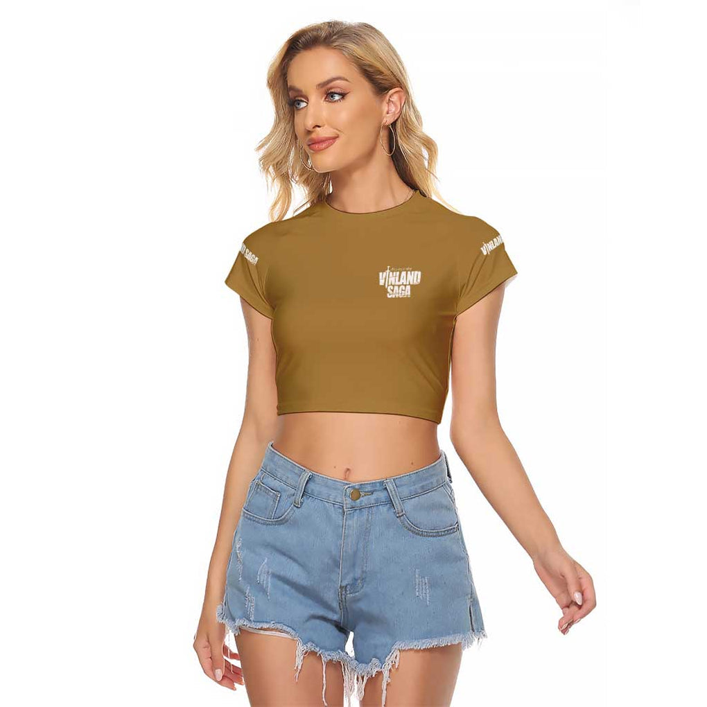 Thorfinn Vinlad Saga Raglan Cropped T Shirt Anime Style