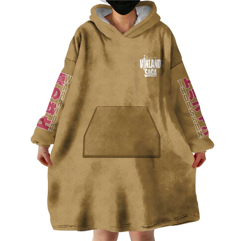 Thorfinn Vinlad Saga Wearable Blanket Hoodie Anime Style