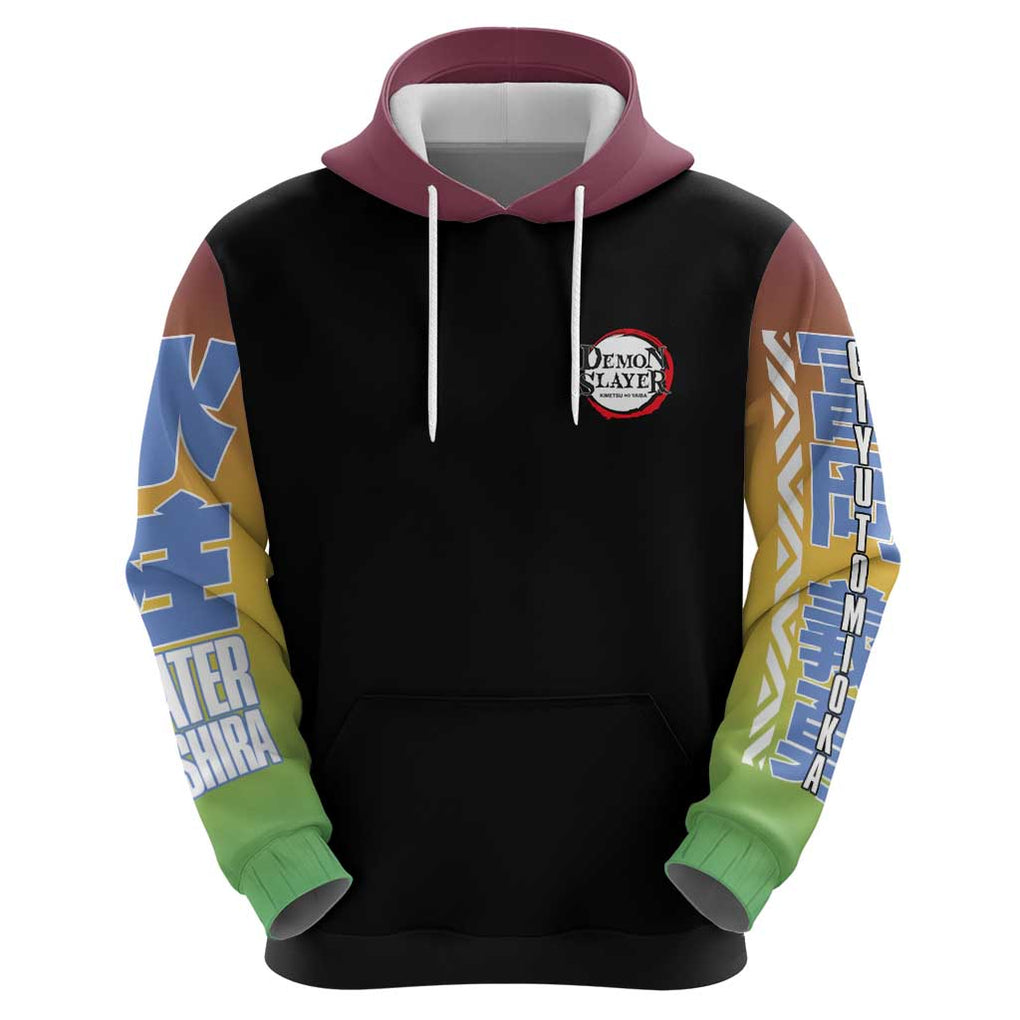 Giyu Tomioka V3 Demon Slayer Hoodie Anime Style