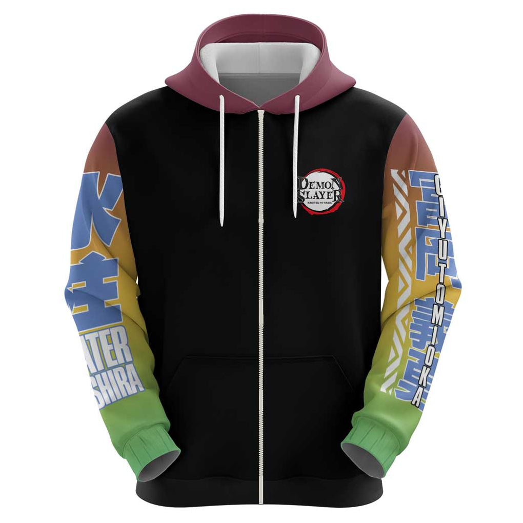 Giyu Tomioka V3 Demon Slayer Hoodie Anime Style