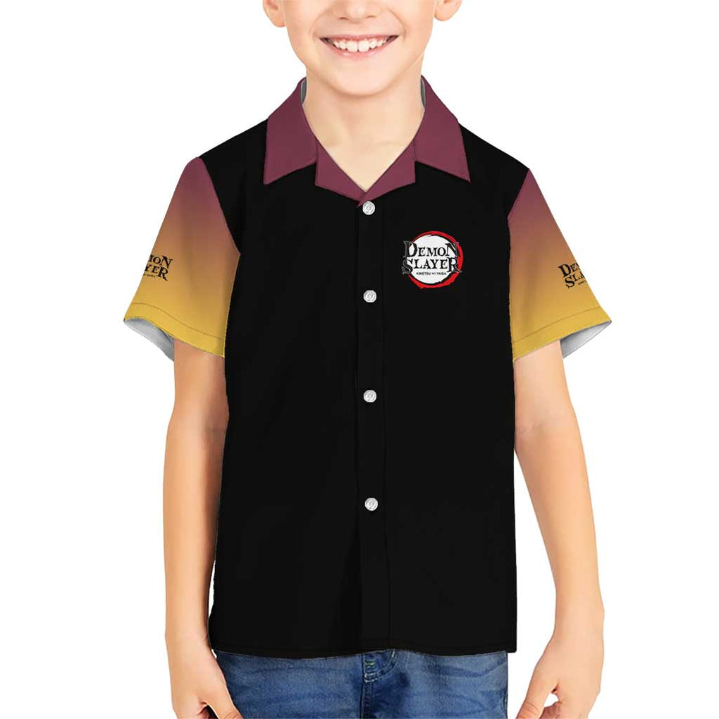 Giyu Tomioka V3 Demon Slayer Kid Hawaiian Shirt Anime Style