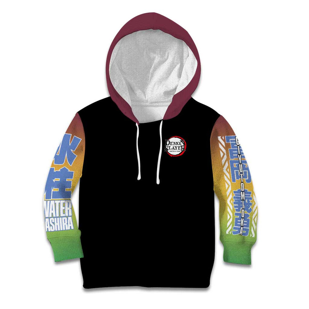 Giyu Tomioka V3 Demon Slayer Kid Hoodie Anime Style