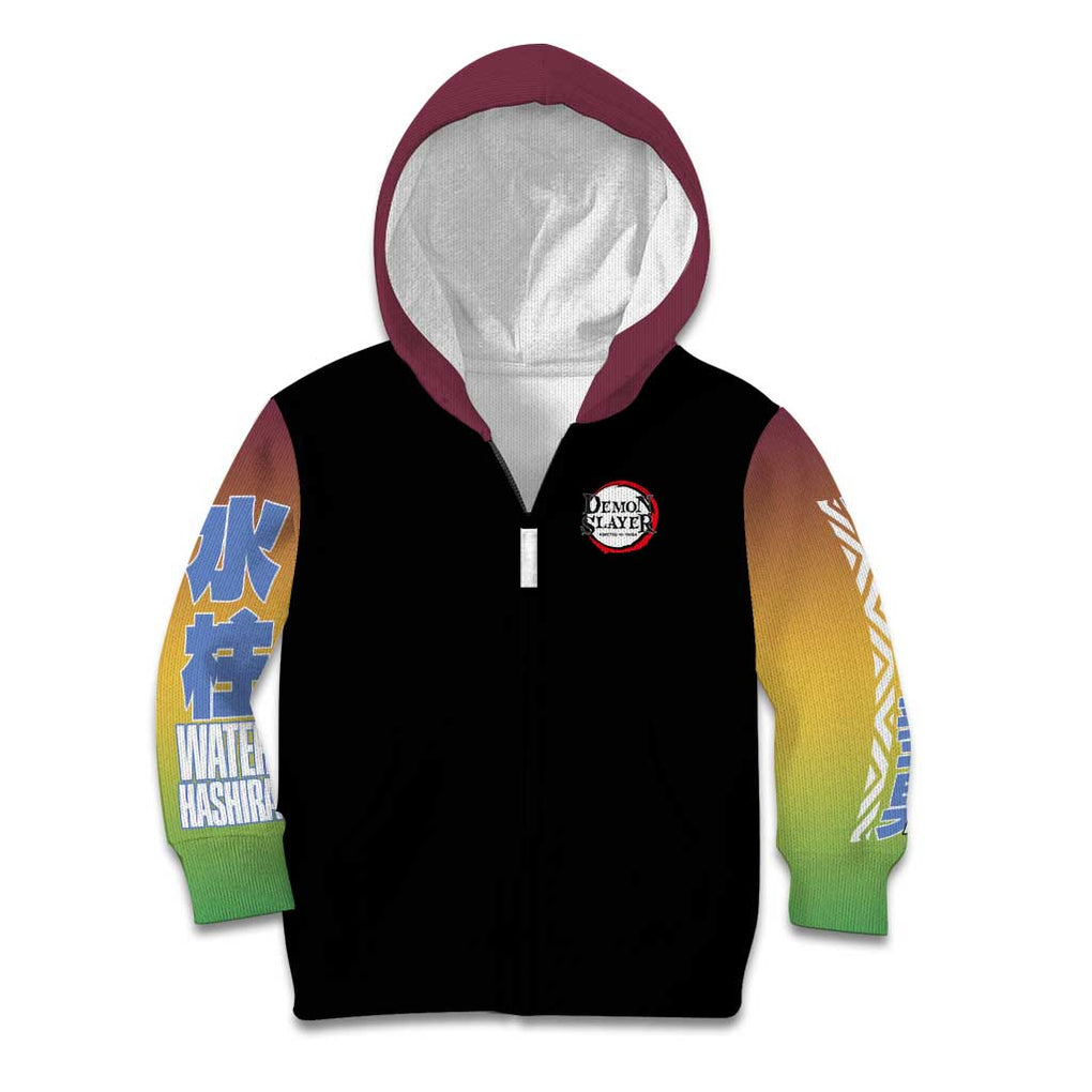 Giyu Tomioka V3 Demon Slayer Kid Hoodie Anime Style