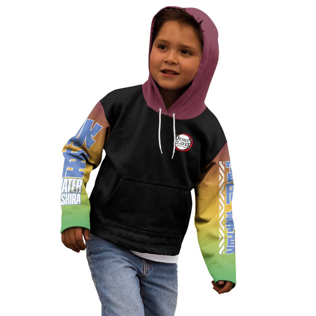 Giyu Tomioka V3 Demon Slayer Kid Hoodie Anime Style