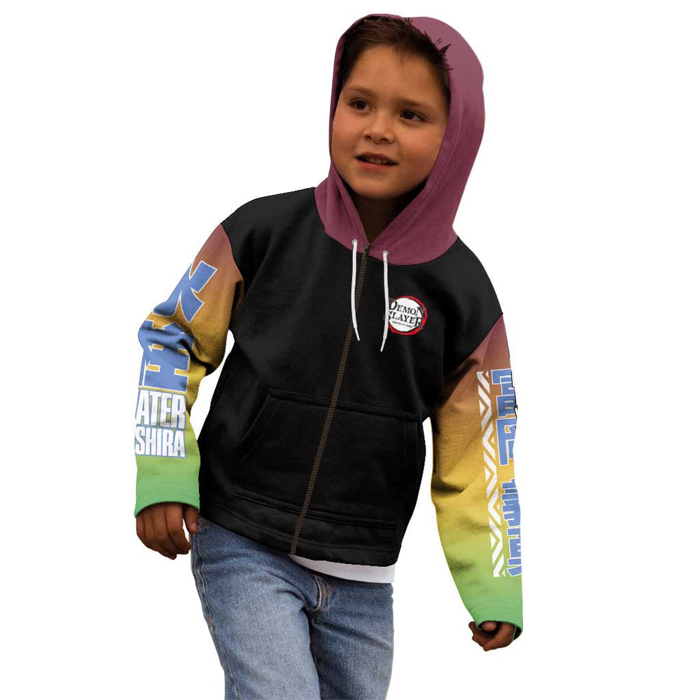 Giyu Tomioka V3 Demon Slayer Kid Hoodie Anime Style