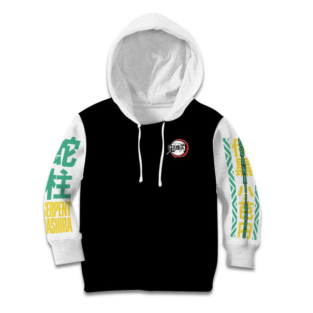 Obanai Iguro V2 Demon Slayer Kid Hoodie Anime Style
