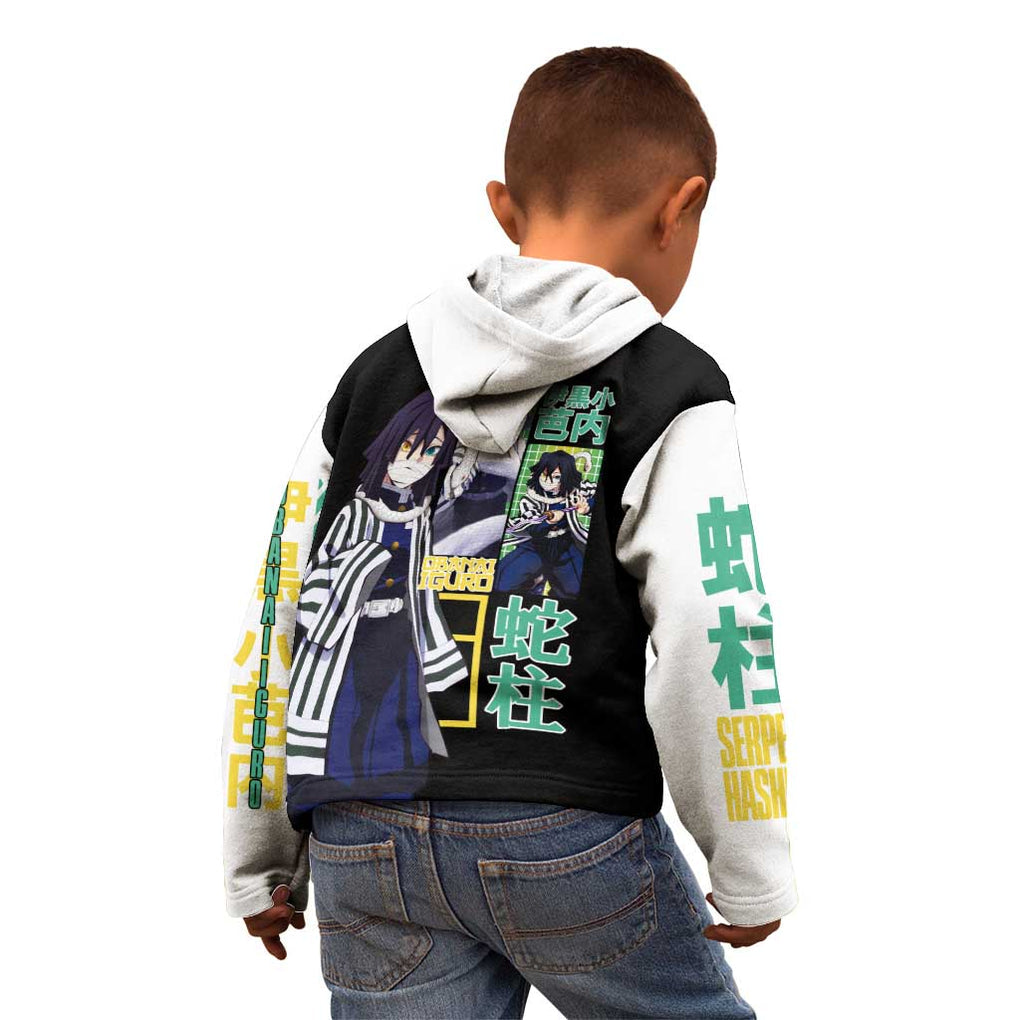 Obanai Iguro V2 Demon Slayer Kid Hoodie Anime Style
