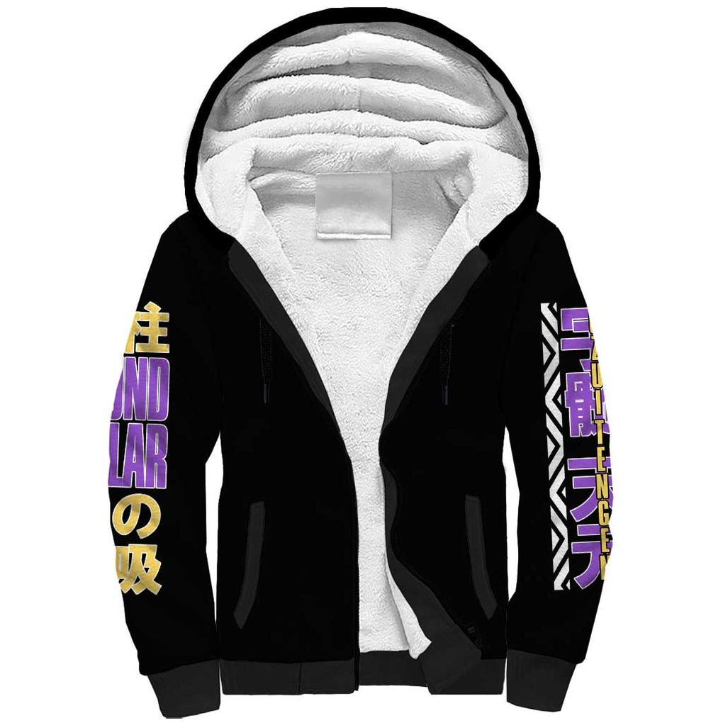 Uzui Tengen V2 Demon Slayer Sherpa Hoodie Anime Style
