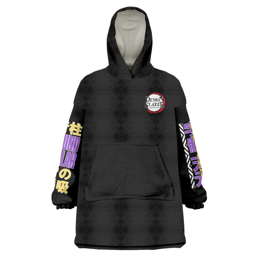Uzui Tengen V2 Demon Slayer Wearable Blanket Hoodie Anime Style
