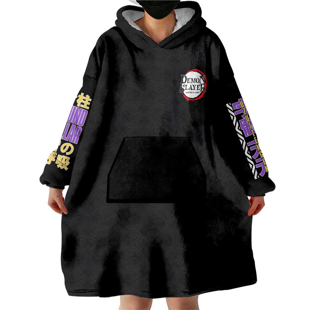 Uzui Tengen V2 Demon Slayer Wearable Blanket Hoodie Anime Style