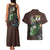 Levi Ackerman V3 Attack on Titan Couples Matching Tank Maxi Dress and Hawaiian Shirt Anime Style