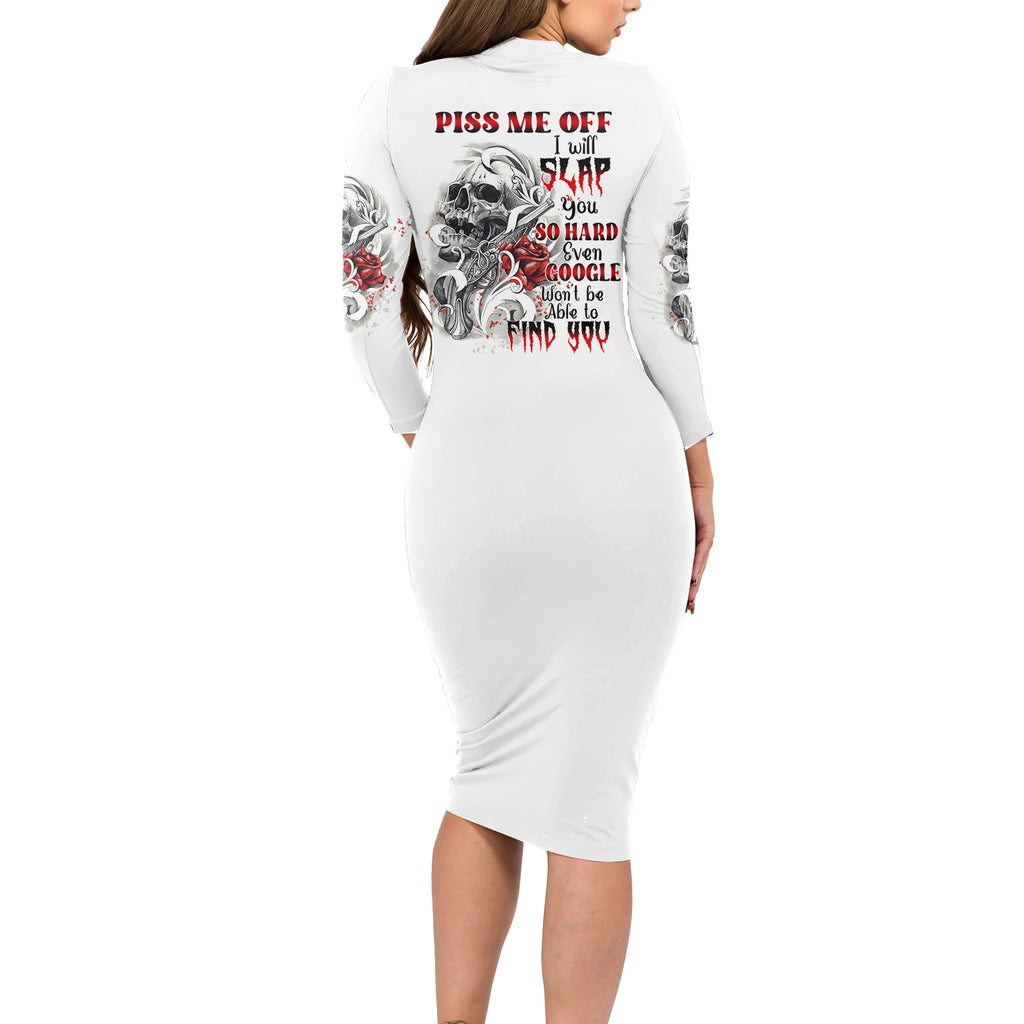 p-me-off-tattooed-skull-rose-long-sleeve-bodycon-dress