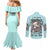 i-may-not-be-perfect-skull-roses-couples-matching-mermaid-dress-and-long-sleeve-button-shirt