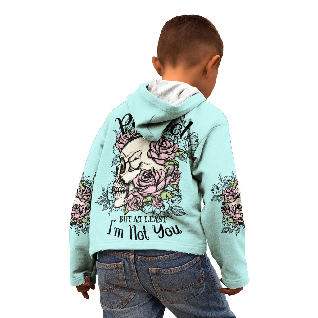i-may-not-be-perfect-skull-roses-kid-hoodie