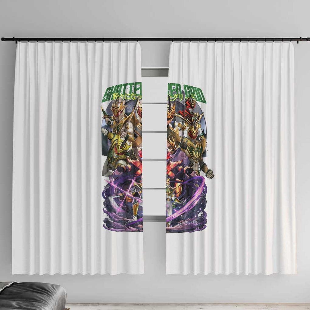 Lord Drakkon Mighty Morphin Power Rangers Window Curtain Japan Anime Style