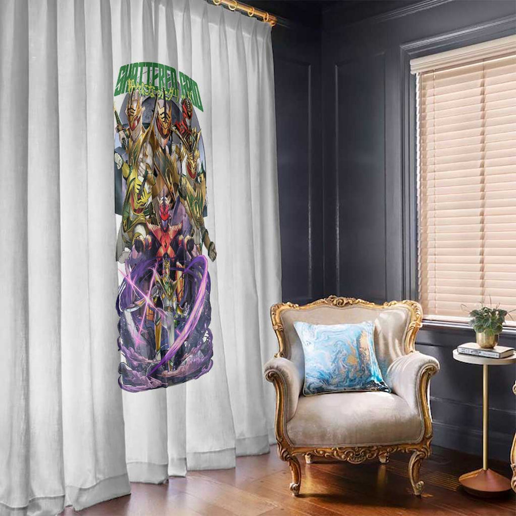 Lord Drakkon Mighty Morphin Power Rangers Window Curtain Japan Anime Style