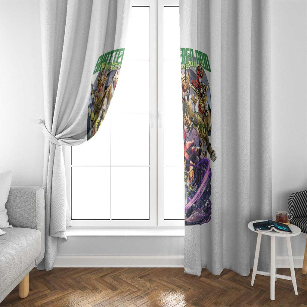 Lord Drakkon Mighty Morphin Power Rangers Window Curtain Japan Anime Style