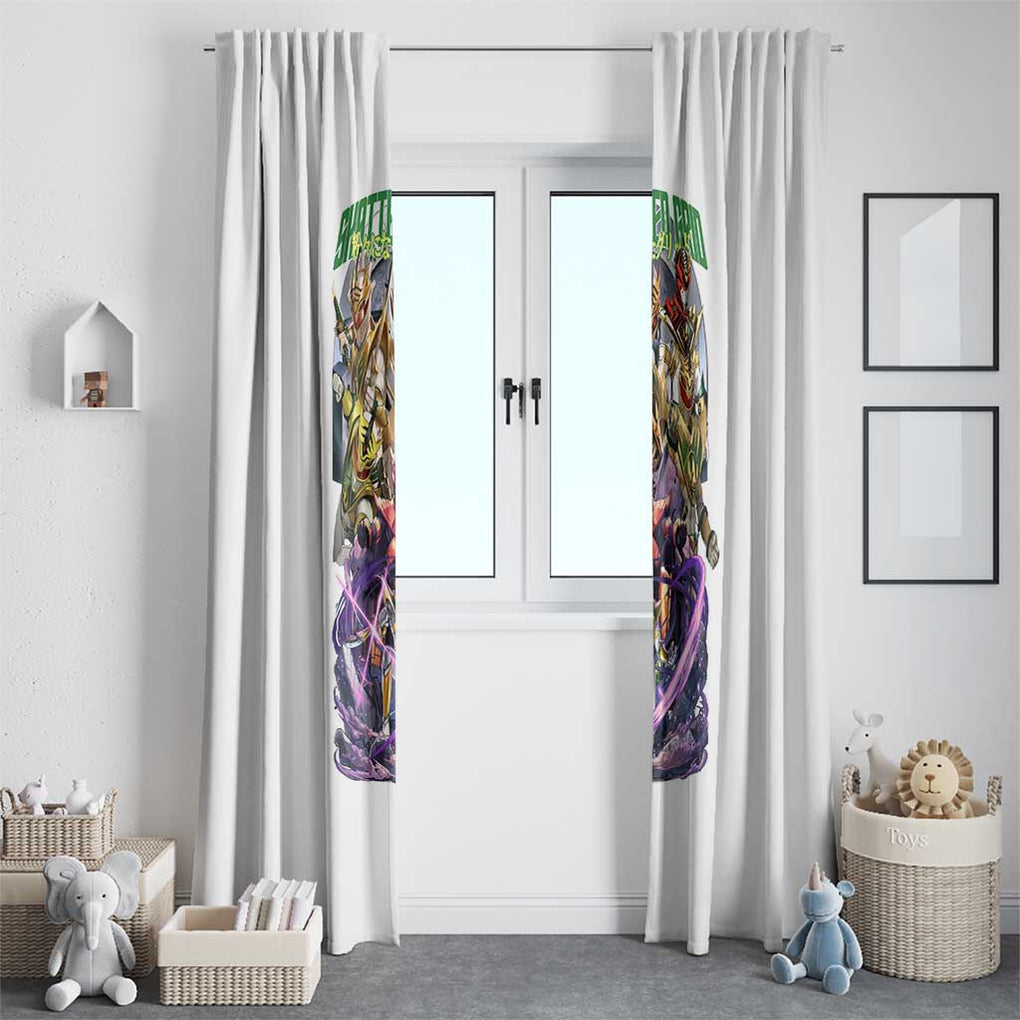 Lord Drakkon Mighty Morphin Power Rangers Window Curtain Japan Anime Style