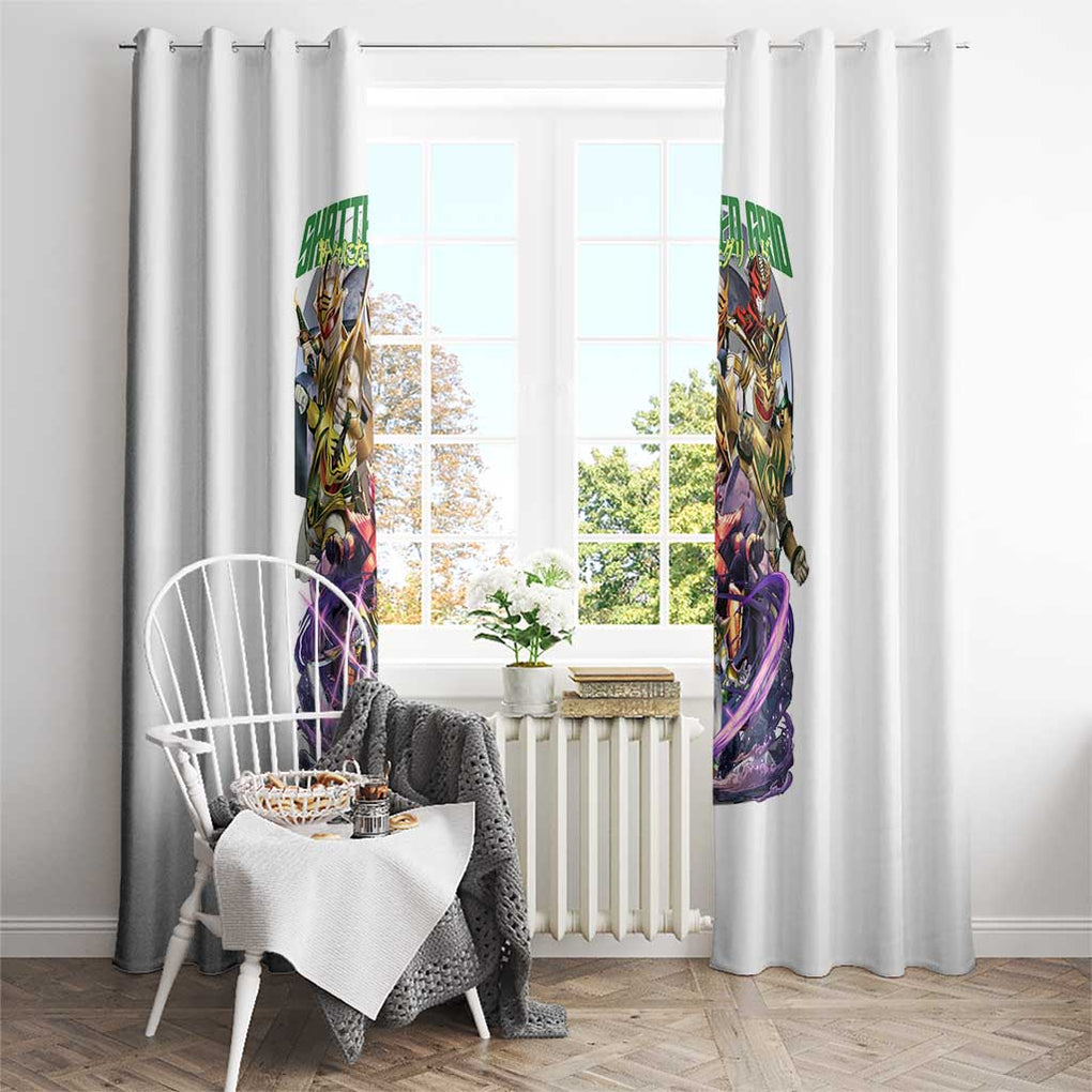 Lord Drakkon Mighty Morphin Power Rangers Window Curtain Japan Anime Style