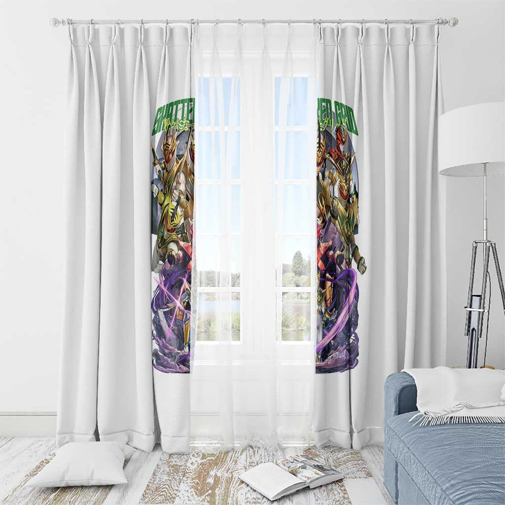 Lord Drakkon Mighty Morphin Power Rangers Window Curtain Japan Anime Style