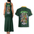Green Ranger Mighty Morphin Power Rangers Couples Matching Tank Maxi Dress and Hawaiian Shirt Japan Anime Style