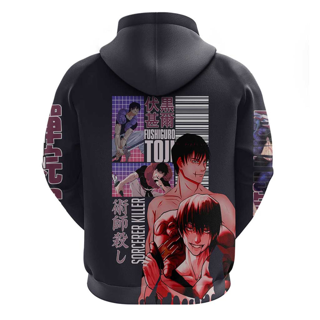 Fushiguro Toji Jujutsu Kaisen Hoodie Japan Anime Style