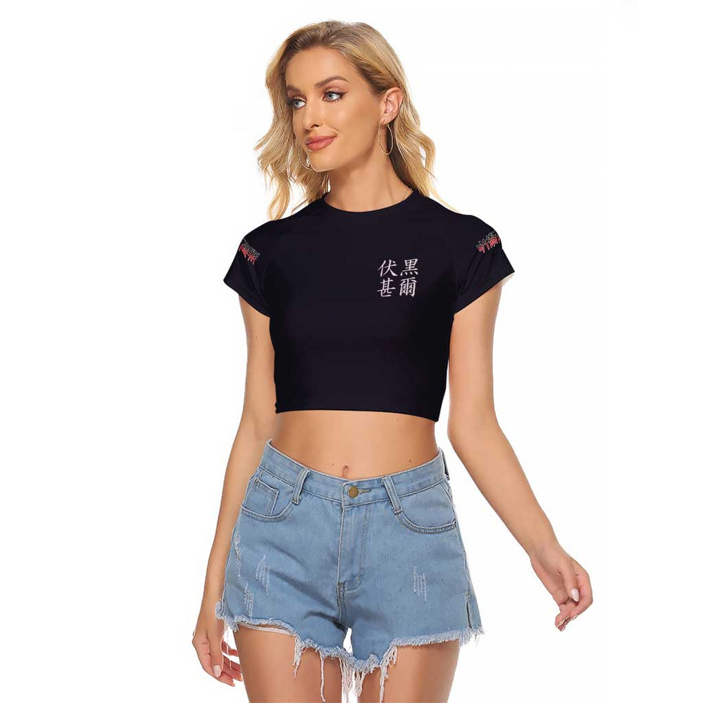 Fushiguro Toji Jujutsu Kaisen Raglan Cropped T Shirt Japan Anime Style