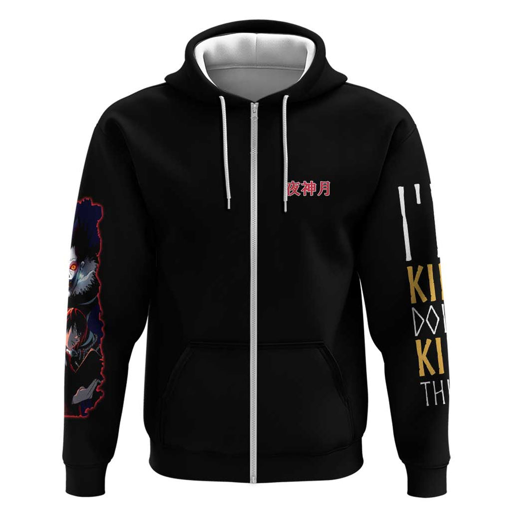 Light Yagami V2 Death Note Hoodie Japan Anime Style