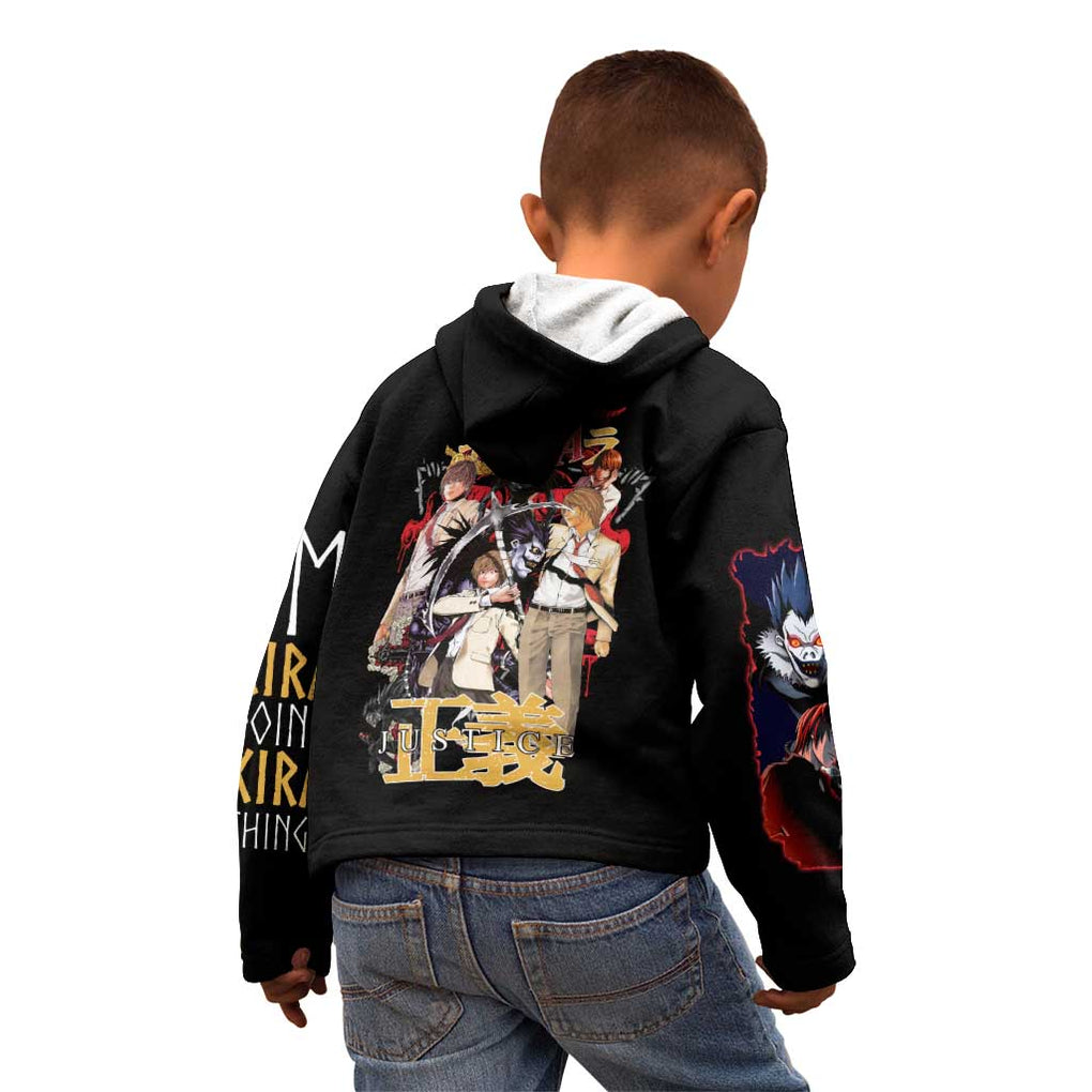 Light Yagami V2 Death Note Kid Hoodie Japan Anime Style