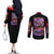 Uchiha Itachi V4 Naruto Couples Matching Off The Shoulder Long Sleeve Dress and Long Sleeve Button Shirt Japan Anime Style