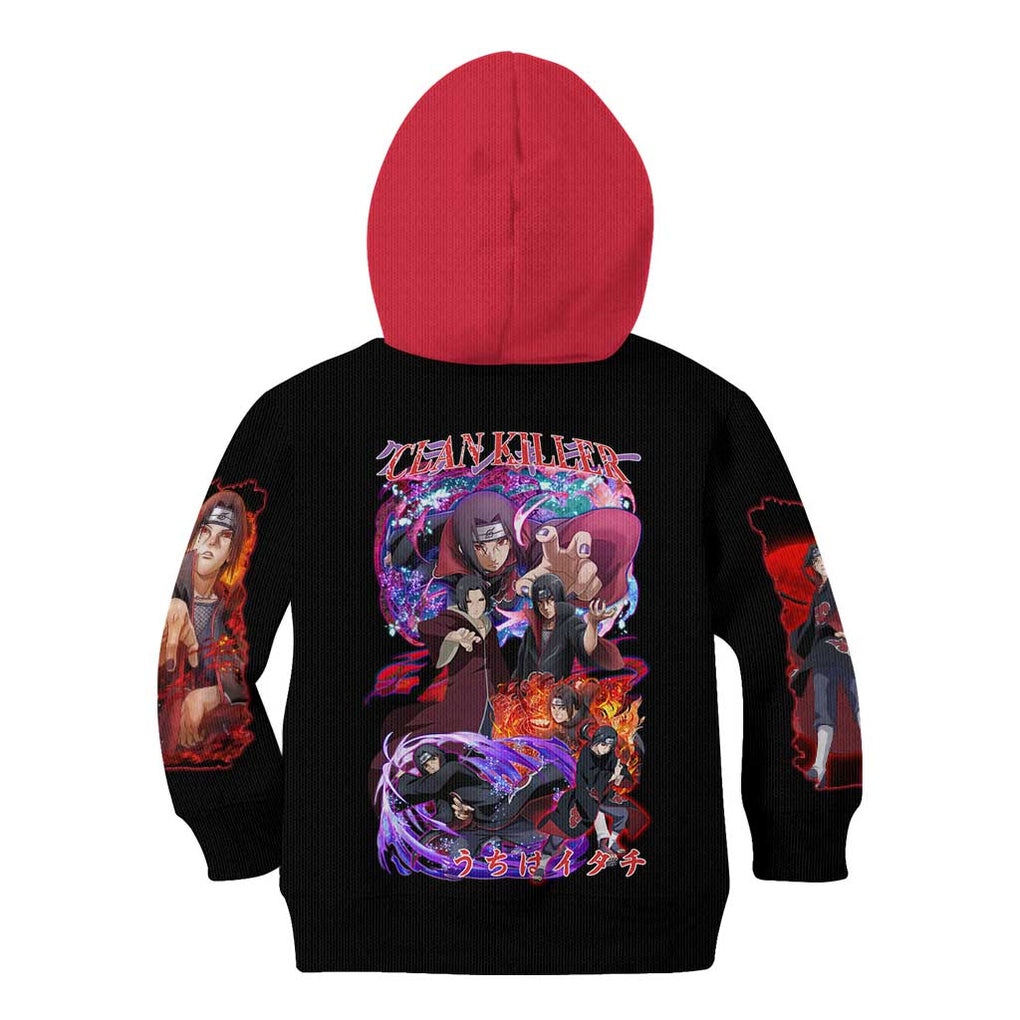 Uchiha Itachi V4 Naruto Kid Hoodie Japan Anime Style