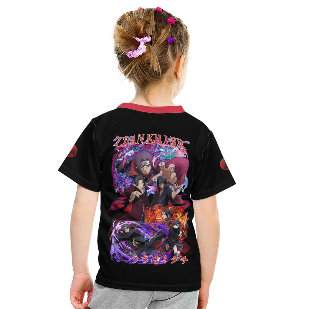 Uchiha Itachi V4 Naruto Kid T Shirt Japan Anime Style